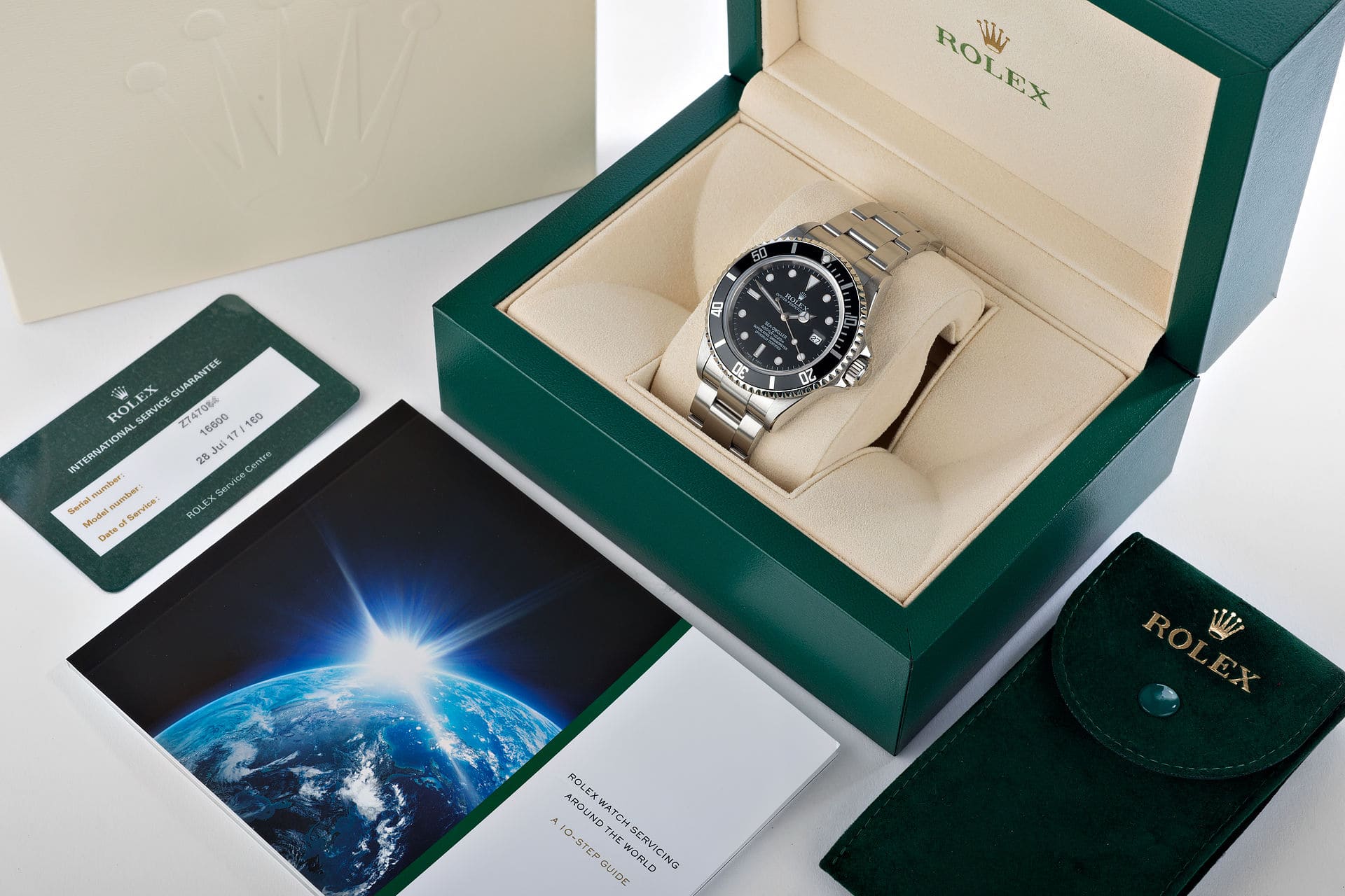 Rolex Datejust 36 White Gold/Steel Black Index Dial & Fluted