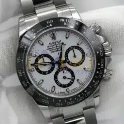 Alternative view of Rolex Cosmograph Daytona Panda 116500LN White Stainless Steel Mens Watch
