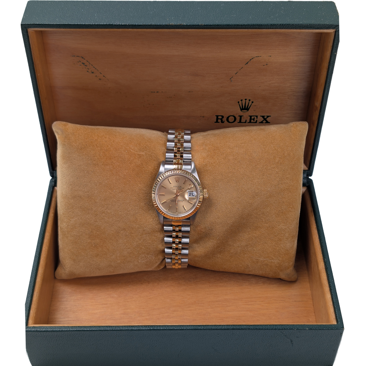 純正品】ROLEX Datejust ゴールドダイヤル 69173 28mm ROLEX LADIES