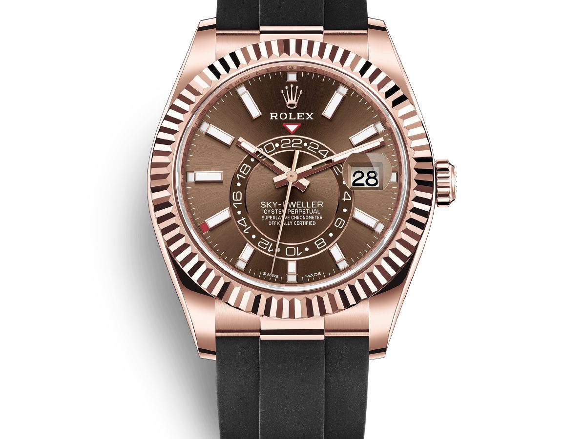 ROLEX VIPギフト 望遠鏡 Rolex-326235-chocolate-