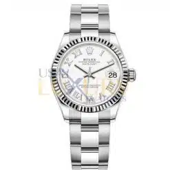 Rolex Datejust 278274 Steel And White Gold Oyster Bracelet 31 Mm Watch