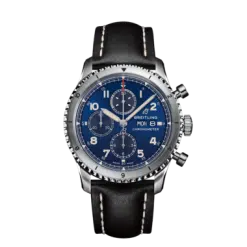 Breitling A13316101C1X1 Aviator 8 Chronograph 43 Stainless Steel Blue Dial