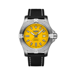 Breitling A17319101I1X1 Avenger Automatic 45 Seawolf Stainless Steel Yellow Dial