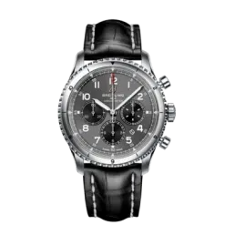 Breitling AB0119131B1P1 Aviator 8 B01 Chronograph 43 Stainless Steel Anthracite Dial
