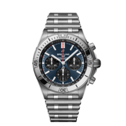 Breitling AB0134101C1A1 Chronomat B01 42 Stainless Steel Blue Dial