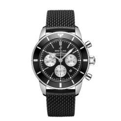 Breitling AB0162121B1S1 Superocean Heritage B01 Chronograph 44 Stainless Steel 44mm Black Dial