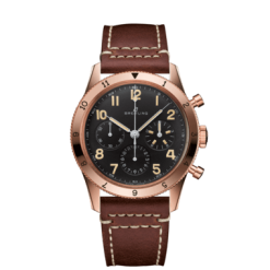 Breitling AVI 1953 Edition, 18k Red Gold, Black dial, 41mm, RB0920131B1X1