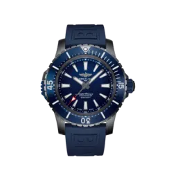 Breitling Superocean Automatic 48, DLC-Coated Titanium, Blue dial, V17369161C1S1