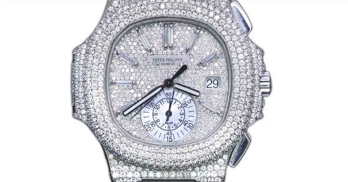 Patek diamond watch sale