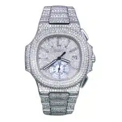 Iced out patek sale