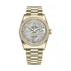 Rolex Day-Date 118348 Meteorite Dial 36mm Watch