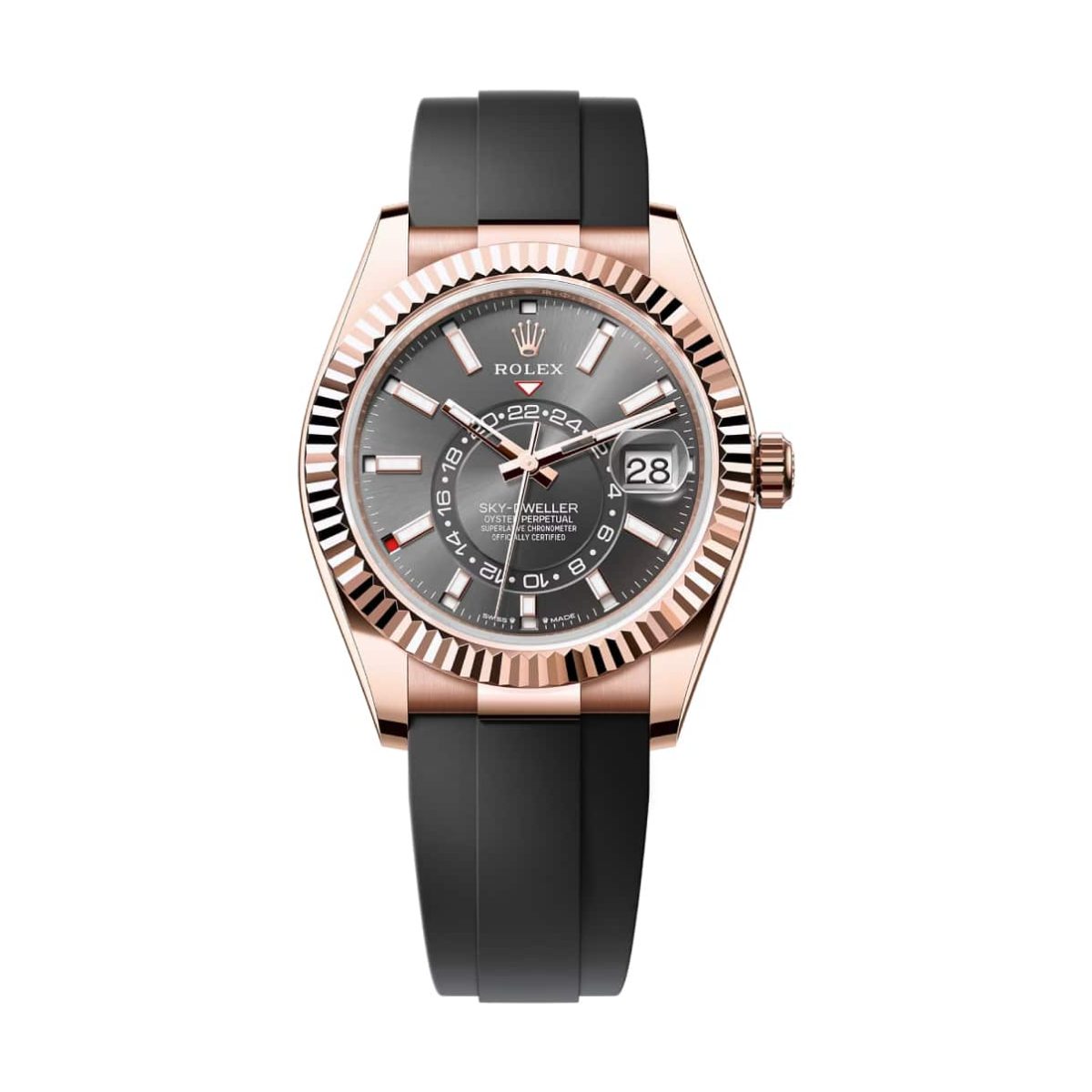 Rolex Rolex Sky-Dweller 336235-0004 Slate Dial Oysterflex Bracelet