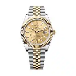 Gold rolex sky dweller for sale best sale