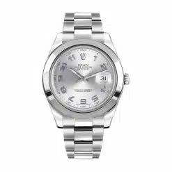 Rolex Datejust 116300-0448 Stainless Steel Silver Arabic Dial