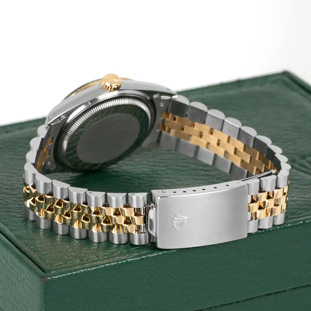 Rolex Datejust 16013 18k Yellow Gold and Stainless Steel Champagne