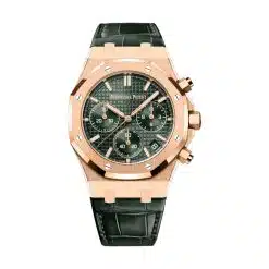 Audemars Piguet 26240OR.OO.D404CR.02 Royal Oak Khaki Green with “Grande Tapisserie