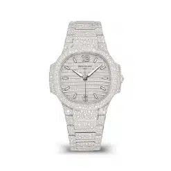 Patek Philippe 7118 1450G 001 Nautilus Diamond Dial Diamond Bracelet Luxury Watches USA