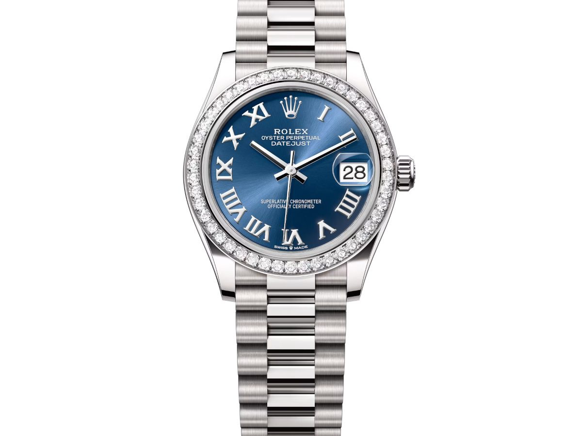 intime碧2 Balanced4.4 Rolex Datejust 31mm 278289RBR-0023 Bright Blue White Gold | LWUSA