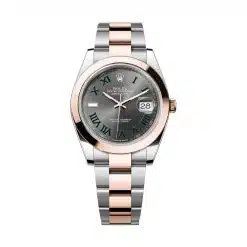 Rolex Datejust 126301-0015 Sundust Slate Roman Dial Oyster Bracelet