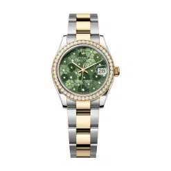 Rolex Datejust 278383RBR-0031 31mm Green Floral Dial Oyster Bracelet