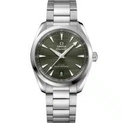 Omega Seamaster Aqua Terra 220.10.38.20.10.003 Green Dial Steel Bracelet Watch