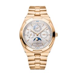 Vacheron Constantin 4300V/220R-B064 Overseas Silver Dial Pink Gold
