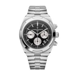 Vacheron Constantin 5520V/210A-B481 Overseas Black Dial Steel