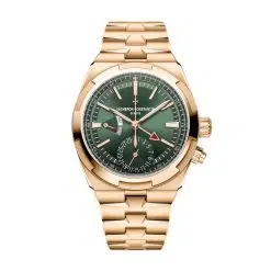 Vacheron Constantin 7920V/210R-B965 Overseas Dual Time Green Dial Pink Gold