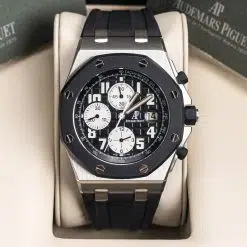 Alternative view of Audemars Piguet 25940SK.OO.D002CA.01.A Royal Oak Offshore “Rubberclad” Black Watch